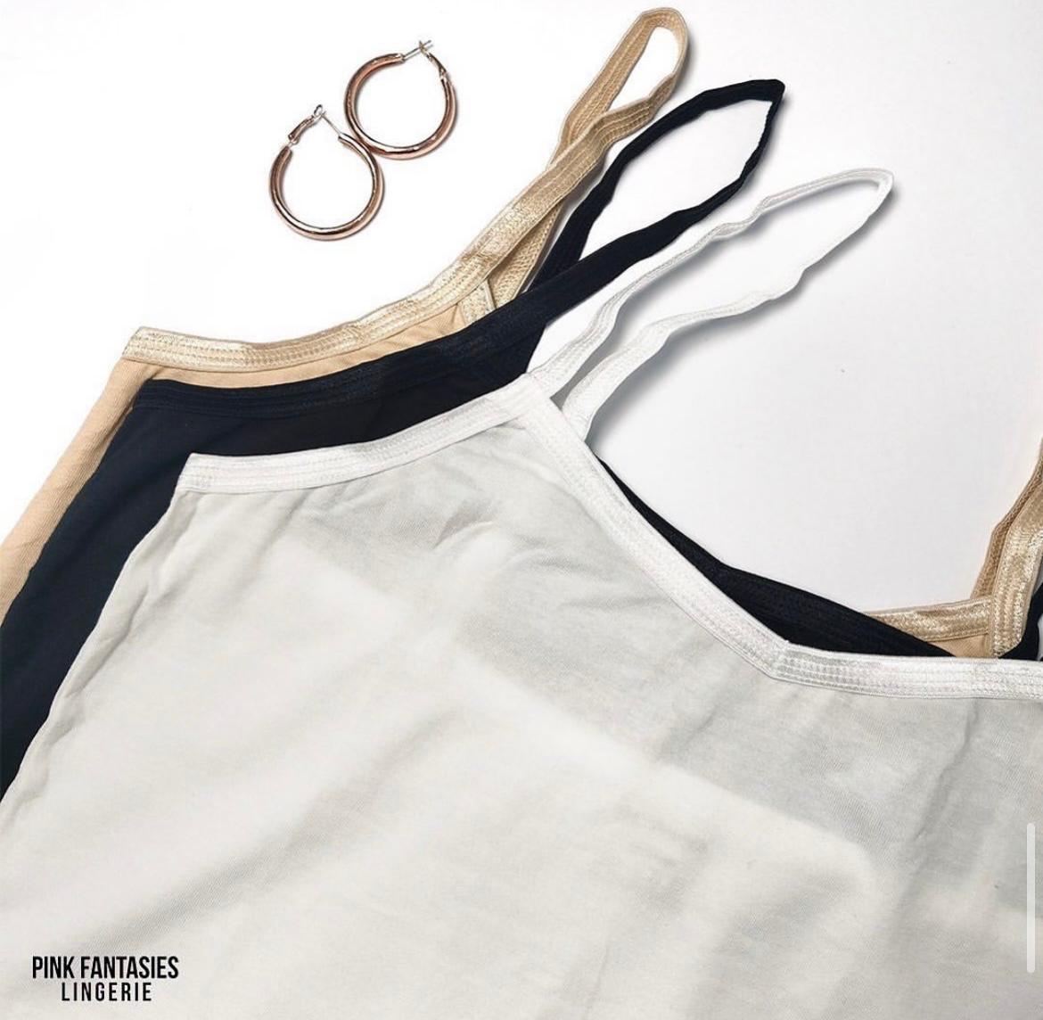 قمصان داخلية قطنية